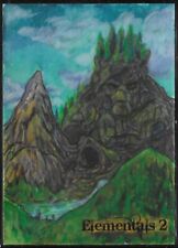 2022 Perna Studios Elementals II SKETCH card - Earth by Christopher Chamberlain picture