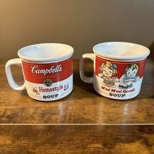 Campbells Soup Mug 14 oz Homestyle M'M M'M Good Vintage Cottage Granny Core picture