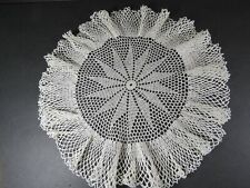 Vintage Doily Crochet Off White 14