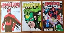 THE ARMAGEDDON FACTOR #1 - 3 Complete Set (1987) AC Comics FEMFORCE picture