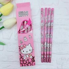 Sanrio Hello Kitty Wooden Pencil Set of 48pcs Stationary Pens Set New picture