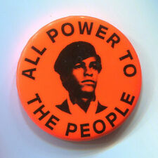 C. 1967 BLACK PANTHER PARTY  Huey Newton founder Panthers Black Power Cause Pin picture