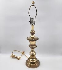 Vintage Mid-Century Automax NY No. 11418 Solid Brass Table Lamp Neoclassical picture