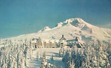 Postcard OR Mt Hood Timberline Lodge Sentinel Peak Chrome Vintage PC G6399 picture
