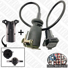12 PIN MILITARY HUMVEE TO 4 PIN CIVILIAN TRAILER POWER CABLE (D) TO M998 HARNESS picture