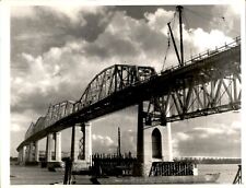LD247 1935 Original AP Photo HUEY P. LONG BRIDGE MISSISSIPPI RIVER NEW ORLEANS picture