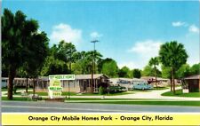 Postcard Orange City Mobile Home Park in Orange City, Florida~131778 picture