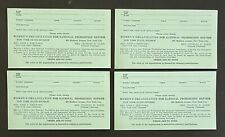 WOMEN'S ORGANIZATION FOR NATIONAL PROHIBITION REFORM NEW YORK - 1933 VOTE CARDS picture