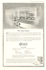 1916 CRISCO baking cooking grease antique PRINT AD baking cooking recipes picture