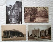FOUR Vintage Postcards From England- S-15 picture
