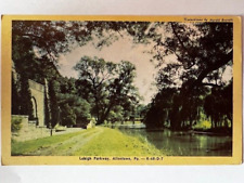 Postcard, rppc Lehigh Parkway, Allentow, PA, Kodachrome Vintage picture