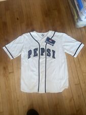 Vintage 90s Pepsi Generation Next Baseball Jersey Mens SMALL/MEDIUM NEW WITH TAG picture