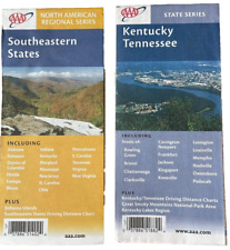 AAA Kentucky Tennessee and Southeastern States Regional Travel Maps 2002-2005 picture