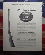 1950 print ad vintage MARLIN GUNS lever Action Repeating Rifle Model 39 A Gun picture