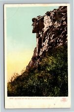 White Mountains NH-New Hampshire Old Man Of The Mountains Vintage Postcard picture