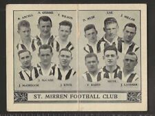 BARRATT-FOOTBALL FOLDERS (SCOTTISH) 1934-#155- ST. MIRREN picture