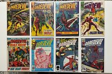 Daredevil Comic Lot (8 comic books) Silver and bronce Age from VG- to VF/NM picture