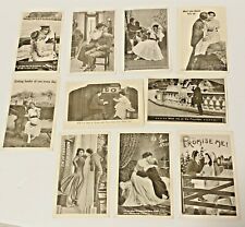 Vintage Romantic Postcards Lot of 27 Cards picture
