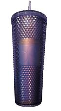Starbucks Summer 2021 Purpleish Blue Ombre diamond Studded Cold Cup Tumbler 24oz picture