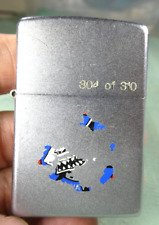 Vintage Zippo Lighter Worn Advertizing Logo picture