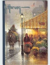 Postcard The Yellow Awning G. Harvey picture