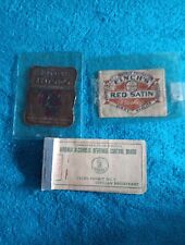 Vintage Ephemera Post Prohibition Era Whiskey Labels and Promission Ticket Book  picture