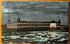 Postcard Asbury Park NJ - c1910s Casino in Moonlight  picture