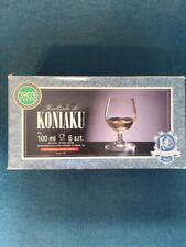 Vintage Krosno Set of 6 Whiskey/Cognac Glasses picture