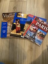 Lot Of  4 Books, Versailles, Louvre, Paris, Opera House, Bookmark picture