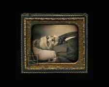 Sharp 1/6 Daguerreotype Dead Man 1850s picture