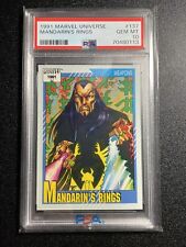 1991 Marvel Universe Mandarin's Rings #137 PSA 10 GEM MINT picture