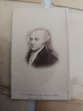  CDV Of President John Adams picture