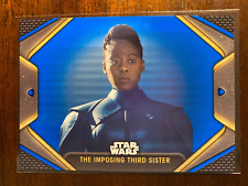 2023 Topps Star Wars Obi-Wan Kenobi #27 The Imposing Third Sister Blue picture