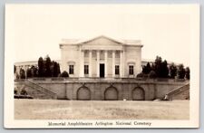 Memorial Amphitheater Arlington National Cemetery RPPC Virginia Postcard A31 picture