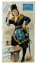 ANTIQUE MERCHANT’S TOBACCO CARD FOR MAYO CUT PLUG, RICHMOND, VA 1890's picture