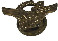 Cool Vintage USNR Navy Naval Reserves Ruptured Duck Screwback Lapel Pin Pinback picture