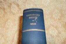 VINTAGE JEWISH BOOK 1941 THEODORE HERZL A BIOGRAPHY BY ALEX BEIN ~ FIRST EDITION picture