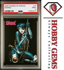 DOMINO PSA 9 2008 Rittenhouse Archives Women of Marvel #14 picture