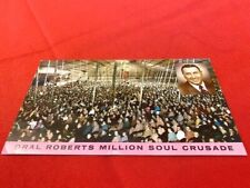 Postcard ORAL ROBERTS Million Soul Crusade coming to Youngstown OH 1959  picture