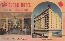 Postcard The Clark Hotel Los Angeles CA picture