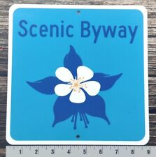 Colorado Scenic Byway Highway Route sign picture