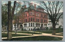 Campus And Hopkins Hall Williams College Williamstown MA Vintage Postcard c1912 picture