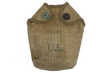 Authentic US WWII Reinforced Paratrooper M1941 Canteen Cover WW2 Airborne picture