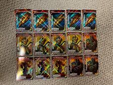 LOT 15 Transformers Kingdom Trading Cards Ark Optimus Blackarachnia Dinobot picture