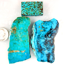 GS456 Turquoise Rough mixed slabs 89.9 grams, a high-grade mix picture