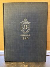 1940 Friends Seminary New York City High School Year Book picture