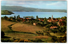 Postcard Chrome Aerial View of Martinique Empress Josephine's Native Village picture