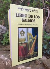 Libro De Los Salmos en Hebreo y Con Traducción al Español y Fonética Hard Cover picture