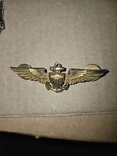WWII US Navy Pilot Amico Sterling Wings picture