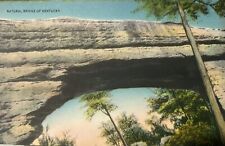 Kentucky Natural Bridge Vintage Postcard Slade KY Antique State Park picture